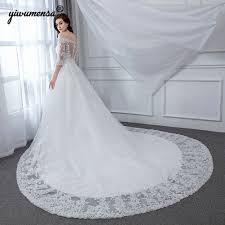 How Much Does A Custom Wedding Dress Cost Inspirational Us 153 43 Off Vestido De Noiva Appliques Wedding Dre In 2020 Wedding Dresses Bridal Dresses Wedding Dress Cost