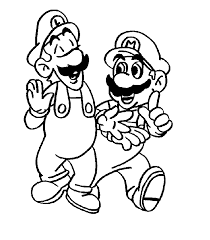 Coloring for color nimbus, luigi teasing mario coloring online coloring for color nimbus, mario bros coloring super mario bros coloring kids, luigi click on the coloring page to open in a new window and print. Coloring Pages Of Mario And Luigi Coloring Home