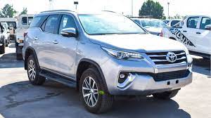 Find dubai used car listings at the best price 2019 Toyota Fortuner Right Hand Drive Diesel 2 8cc Auto Low Kms As New Full Options 99000 Aed 12800 Km Used Toyota Fortuner For Sale In Dubai Grey Silver 2019 Model Available At