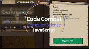 Because the ogre behavior property is set to attacksnearest, the ogre will move toward the player and attack when close enough. Code Combat Level 3b Javascript Tutorial Youtube