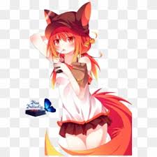 I know a lot of blonde anime girls, but the blue eyes are were kind of tough to find. Anime Girl With Red Hair And Blue Eyes Clipart Images Anime Fox Girl Red Hair Png Download 3526776 Pikpng