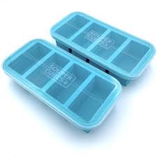 Souper Cubes 1 Cup Tray With Lid Pack Of Two In 2020 Tray Cube Frozen Food