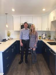 Blue Kitchen Cabinets Flip Or Flop Flip Or Flop Flip Or Flop Hgtv Tarek And Christina