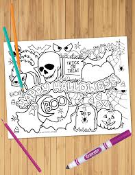 Image result for printable halloween coloring pages