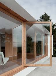 Glass Door So Do We Want Wooden Framing Or Black Modern But Warm Architettura Casa Case Moderne Architettura