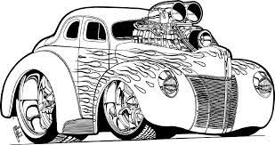 Hot rod tattoos stained glass coloring book the body art sported by motorcyclists and dragsters sparked the creation of these 16 bold stained glass designs. 65 Cars Coloring Pages Ideas Cars Coloring Pages Car Drawings Car Cartoon