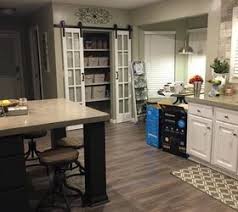 sliding pantry door barndoor style