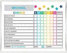 Entdecke rezepte, einrichtungsideen, stilinterpretationen und andere ideen zum ausprobieren. 32 Printable Kids Chore Charts Ideas In 2021 Chore Chart Reward Chart Chores