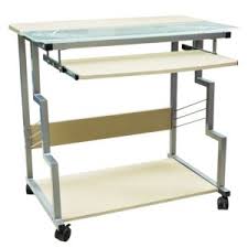 طاولة كمبيوتر زجاج مثلج Chairs Tables Office Furniture Furniture Household Saco Store