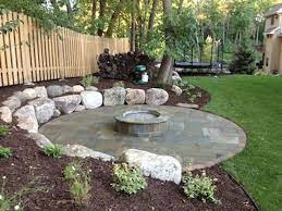 80 Diy Fire Pit Ideas And Backyard Seating Area In 2021 Large Backyard Landscaping Fire Pit Landscaping Backyard Seating Area
