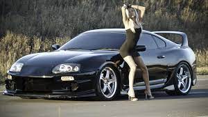 The great collection of toyota supra wallpaper for desktop, laptop and mobiles. Toyota Supra Wallpaper Girl 1920x1080 Download Hd Wallpaper Wallpapertip