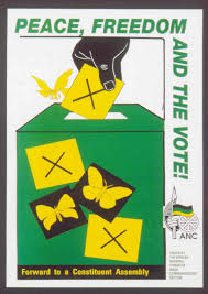 Liberia Poster Our Vote Their Future Nec
