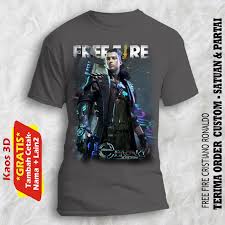 Com a parceria, o free fire ganhará várias skins, emotes, eventos, etc. Free Fire Cristiano Ronaldo Character T Shirt Ff Cristiano Ronaldo Karaketer New All Sizes Shopee Malaysia