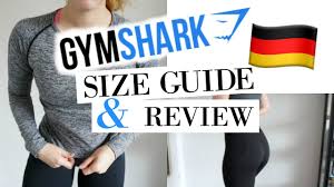 Gymshark Size Guide Review Gymshark Sportklamotten