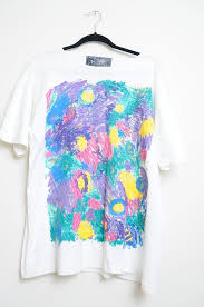 The 80s brought bright colors and loud. Vintage 80s 90s Puffy Paint Splatter Glitter By Lipstickdinosaur 19 00 Artwear Vintage Outfits Puffy Paint