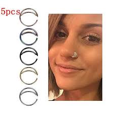 Les saignements de nez, aussi appelés épistaxis, sont un trouble qui peut apparaitre spontanément. 5 Pieces En Acier Inoxydable Lune Anneau De Nez Cerceau Indien Nez Anneau Septum Anneau Nez Bijoux Nez Piercing Petit Nez Cerceau Multicolore Achat Vente Boucle D Oreille 5 Pieces En