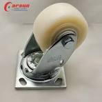 4/5/6/8 Inch White Nylon Casters Heavy Industrial Swivel Top ...