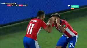 Watch live coverage of paraguay v bolivia in the copa america at the estadio olimpico pedro ludovico in goiania bolivia's sole triumph came in 1963. Paraguay Vs Bolivia En Vivo Gol De Penal De Angel Romero Para El 1 0 De La Albirroja Video Eliminatorias Qatar 2022 Nczd Internacional El Bocon