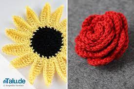Super einfache krone häkeln für babys/kinder häkeln für anfänger. Hakelblumen Anleitung So Hakeln Sie Schone Blumen Rosen Talu De