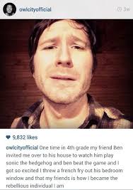 22 Reasons Why Adam Young S Instagram Is The Best Thing Ever Just For Laughs Adam Young Owl City