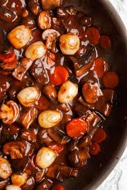 Mushroom Bourguignon Mushrooms Burgundy Recipe In 2020 Beef Bourguignon Stuffed Mushrooms Recipes