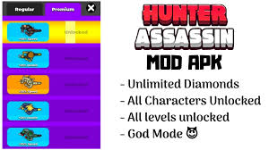 Hunter Assassin Mod Apk Download Everything Unlimited In 2020 Assassin Hunter Latest Android Games