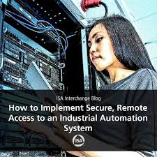 How To Implement Secure Remote Access To An Industrial Automation System Remote Vpn Router Automation