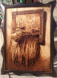 What An Awesome Presentation And Burning Well Done Wood Burning Art Wood Burning Crafts Woodworking Plans Patterns