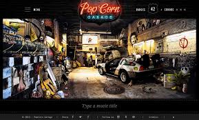 Popcorn Garage Css Design Awards Web Design Titres De Films Quizz