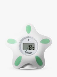 Its reading gets updated every 10 seconds and displays the temperature in fahrenheit and celsius. Tommee Tippee Closer To Nature Bath Room Thermometer