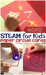 I'm going to show you how to make simple greeting cards with paper, in. Paper Circuit Cards Technology For Kids The Science Kiddo