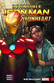 This comic book is in used condition. Invincible Iron Man Ironheart Volume 1 Riri Williams By Brian Michael Bendis