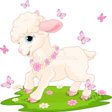 easter lamb and butterflies spring background with easter lamb and butterflies aff lamb easter butterflies easter lamb butterflies vector kids poster
