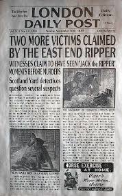 The tombstone epitaph newspaper and museum (tombstone az): Novelty Poster Halloween Jack Ripper London Whitechapel News 18 X30 074 Ebay In 2021 Detective Aesthetic Vintage Newspaper Jack Ripper