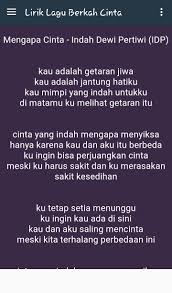 lirikata lirik lagu pelangi di matamu dari alma. Lirik Lagu Berkah Cinta Fur Android Apk Herunterladen