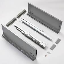 Maybe you would like to learn more about one of these? China 100 Original Metal Box Drawer Slides 182mm Height Soft Close Slim Box Kitchen Cabinet Metal Drawers Yangli Manufacture And Factory Yangli