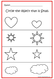Pre K Printable Worksheets Practice Concept Big And Small In 2020 Kids Worksheets Printables Kindergarten Worksheets Printable Alphabet Worksheets Preschool