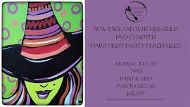 New England Witches Guild Paint Night Party Fundraiser
