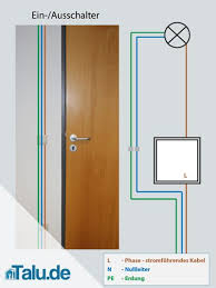 Schaltplan Lichtschalter Ein Aus Lichtschalter Elektroinstallation Haus Schaltplan