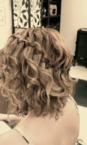 Blonde hair color is so versatile, that you might not even know there is a specific name for this or that shade of blonde hair color. Trendy Hairstyle Waterfall Braid For Short Curly Hair Prom Short Hairstyle Ideas Women W The Women S Magazine For Fashion Beauty Trends Lifestyle Inspiration