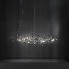 Doodle Horizontal Suspension By Terzani Usa 0j81se7c8a In 2020 Suspension Light Handmade Lighting Luxury Lighting Design