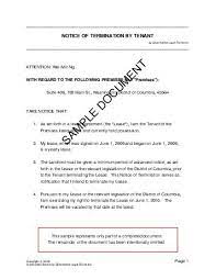 Free house lease agreement template. Notice Of Termination By Tenant Germany Legal Templates Agreements Contracts And Forms