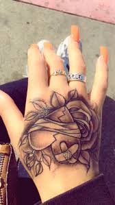 Broken Heart Hand Tattoo Hand Tattoos Hand Tattoos For Women Cute Hand Tattoos
