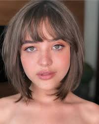 Modern Short Bob Haircut Easy Short Hair Styles For Women Girls Short Haircuts With Bangs Short Hair Styles Easy Short Hair With Bangs