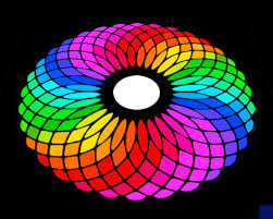 Rainbow Gifs The Blue Square Gifs Art Gifs Minimalist Gifs Color Gifs Optical Illusions Art Fractal Art Optical Illusion Gif