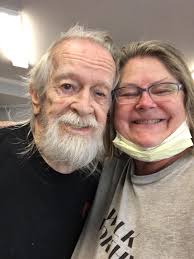 Had a really good time today visiting my uncle “Tattoo Joe” …I tried to  read to him as many comments that got posted