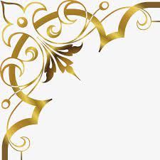 Golden Corners Without Background Google Search Border Design Corner Designs Art