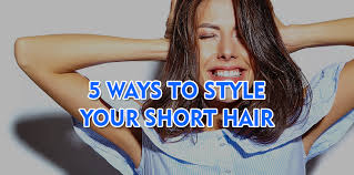 As someone who regularly flipped between long hair and short hair for the better part of a decade, i'm the first to say that the first month or two after. Five Ways To Style Your Short Hair Trafali