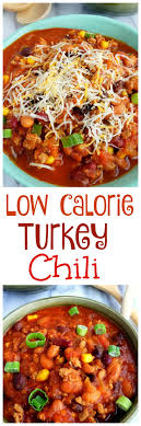 Quick, easy and healthy weight loss diet. Low Calorie Turkey Chili