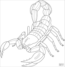 Scorpion coloring pages can be fun for kids. Steampunk Scorpio Coloring Page Coloringbay